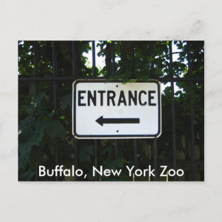 001, Buffalo, New York Zoo Vykort