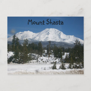 001, Mount Shasta Vykort