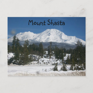 001, Mount Shasta Vykort