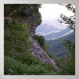002 Poster~Blue Ridge berg, N.C. Poster