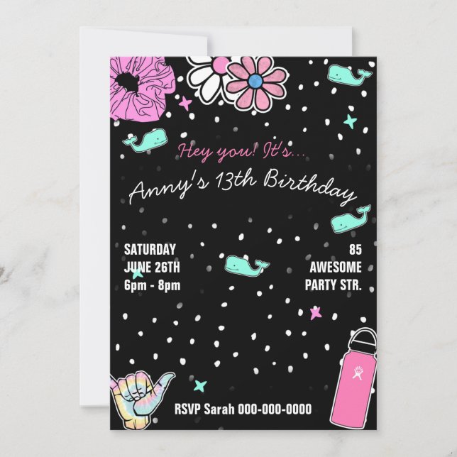 003 Tema för tonåringstävlingen party (Framsida)