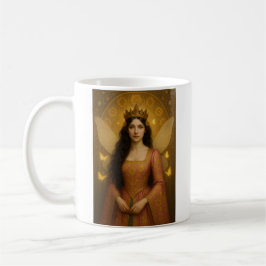 005_A fairy princess in rose pink. Kaffemugg