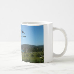 005 d'Alene för sjöCoeur d'AleneCoeur, Idaho Kaffemugg