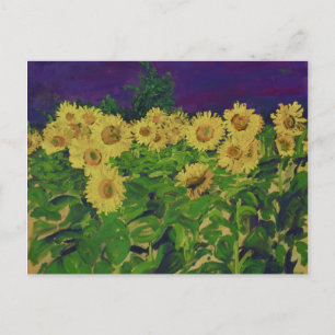 0067 tournesols för le-mästaredes vykort