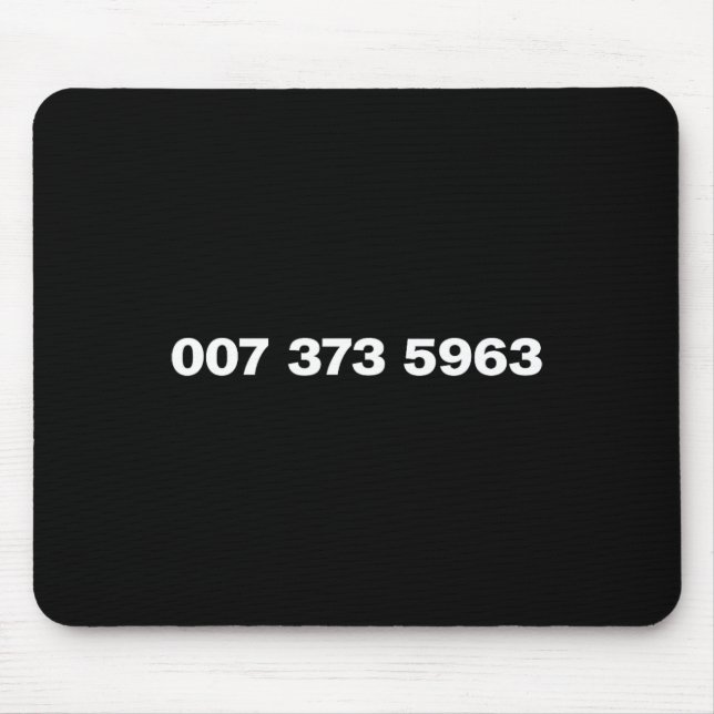 007 373 5963 - 90s videospelskoder för Berömd Musmatta (Framsidan)