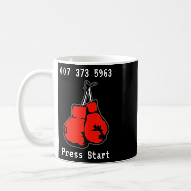 007 373 5963 The Dream Fight Video Game Code Boxni Kaffemugg (Vänster)