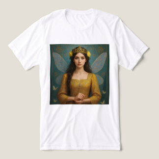 007_A fairy princess in golden yellow. T Shirt