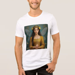 007_A fairy princess in golden yellow. T Shirt