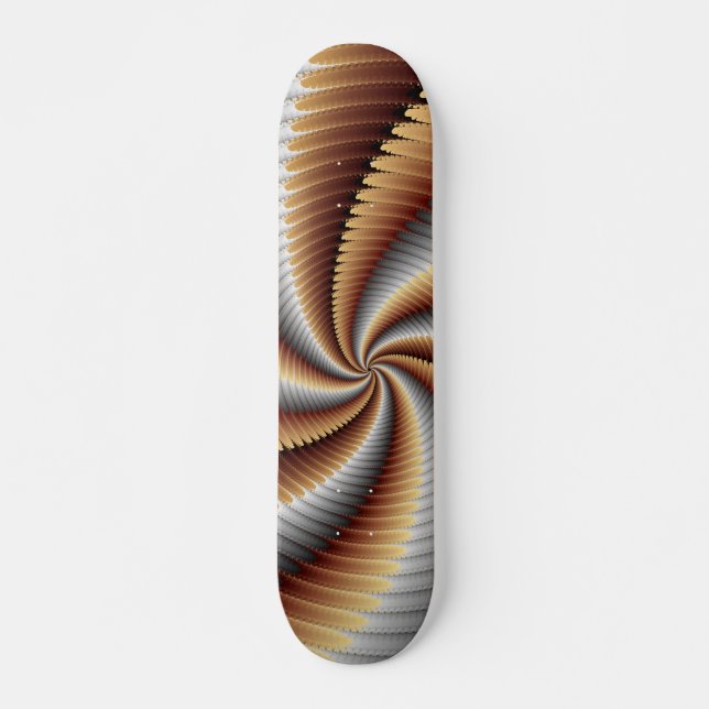 007 Fractal Skateboard Bräda 19,5 Cm (Framsida)