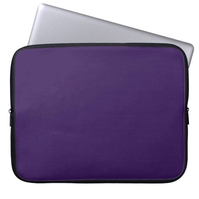 #009 Violent Violet Färg Collection Laptop Fodral (Framsidan)