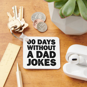 00 dagar utan en fadersjälv Sarcastic Cool Pappa Nyckelring