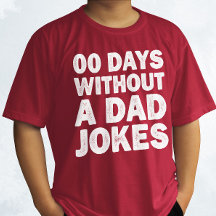 00 dagar utan Pappa skämtar Sarcastic Far Funny
