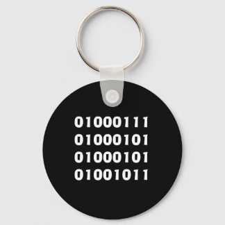 01000111 0100101 01000101 01001011 NYCKELRING