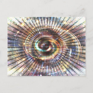 0100101010001101 (del 2)   Binärt cyberrymd för ko Vykort