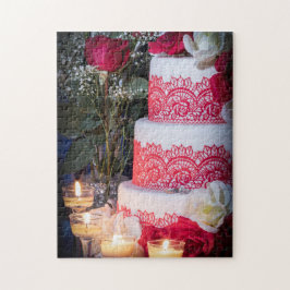 0140-Bröllop kummel med Ringar, Ro Puzzle Pussel