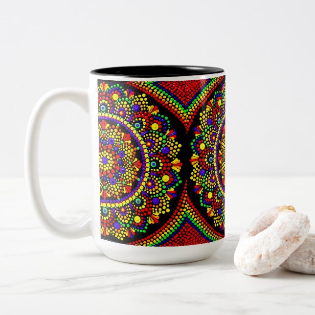 0145 - Mandala Mugg (Med munk)