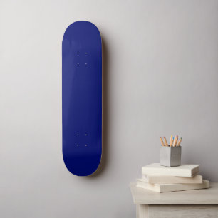 #017 Mörk Royal Blue Färg Collection Mini Skateboard Bräda 18,5 Cm
