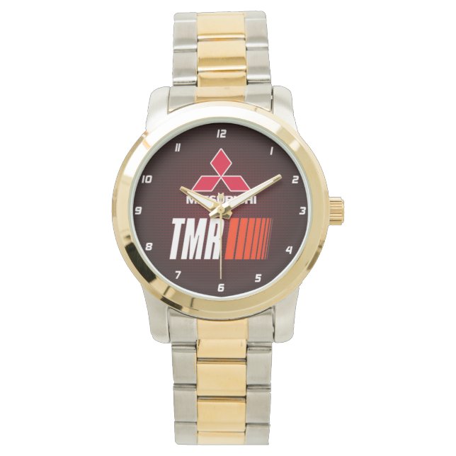 019 Mitshubitsi TMR Logotyp Suppories Watches Armbandsur (Framsida)