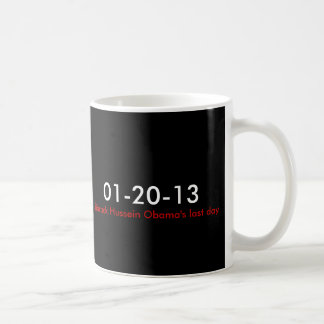 01-20-13 Barack Hussein Obamas sist dag Kaffemugg