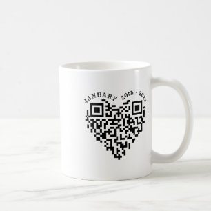 01-20-2025 Funny Trump Dance Troll Qr Scan Preside Kaffemugg