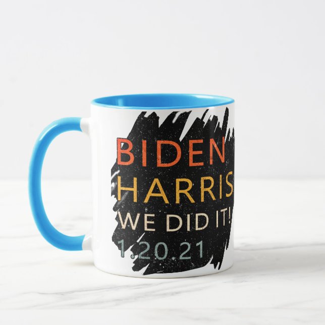 01/20/21, Biden Harris Januari 20:e invigningen Mugg (Vänster)