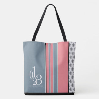 01.23 Designer fleur-de-lis Tygkasse