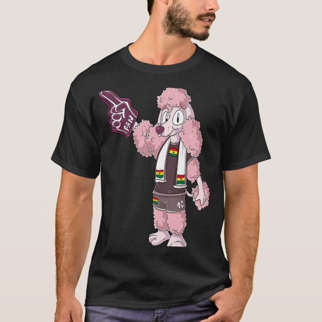 01 Fläkt Pudel Ghana T Shirt (Framsida)