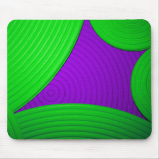 01 gröna & purpurfärgade Starburst Mousepad Musmatta