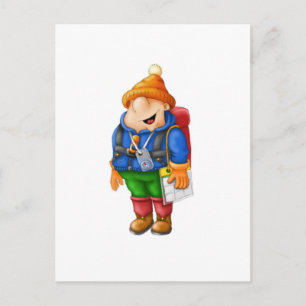 01 Hiker Vykort