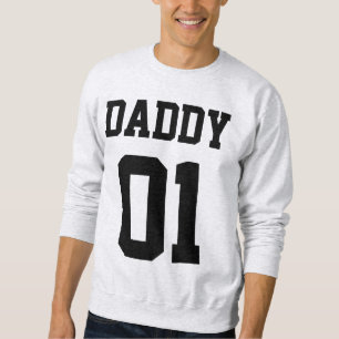 #01 Pappa Anpassa Lång Ärmad Tröja