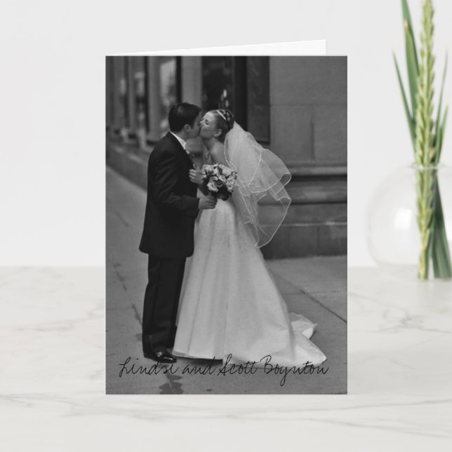 0255, Lindsi och Scott Boynton Tack Kort (Framsida)