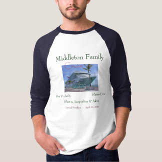 0258, Middleton familj, Ben & Cindy, Shane & Ja… T-shirt