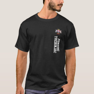 025 Trebinje Bosniens Flagga Efternamn Jackar Arm  T Shirt