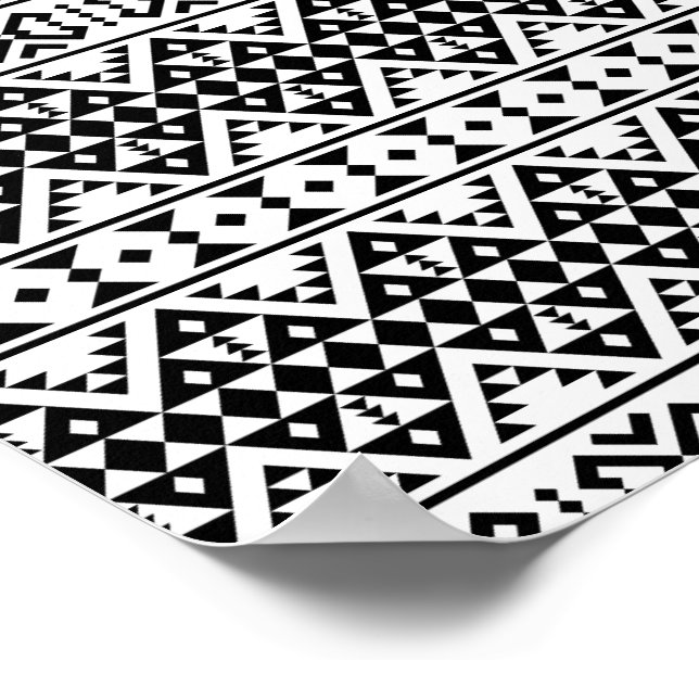 03012020 etnisk stamart Mönster-02 Poster (Hörn)