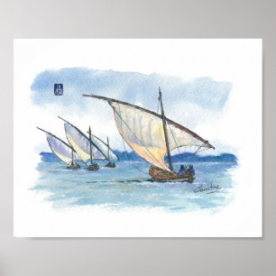 032 - Senaste Sail Regatta Poster
