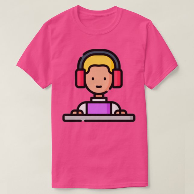 036 DJ T SHIRT (Design framsida)