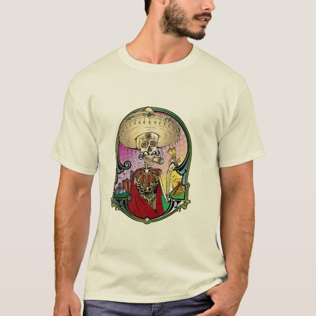 037 Dead Cinco_Yel Tee Shirt (Framsida)