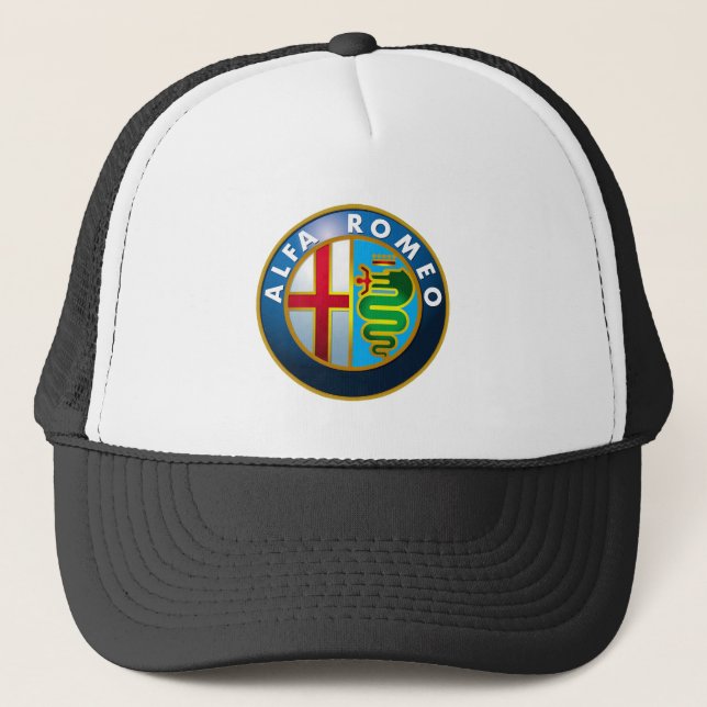 03 Alfa Romeo Tillbehör Hår Caps Kepsar  (Framsida)
