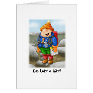 03 Gå och ta en hike Hälsningskort