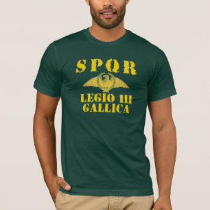 03 Julius Caesar 3rd Gallica legion - romersk tjur T Shirt