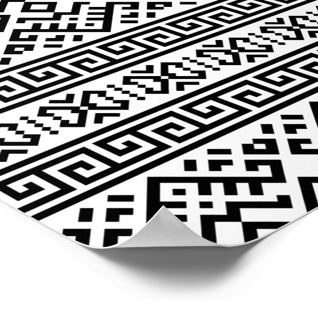 04012020-Stam-etnisk-Mönster-04 Poster (Hörn)