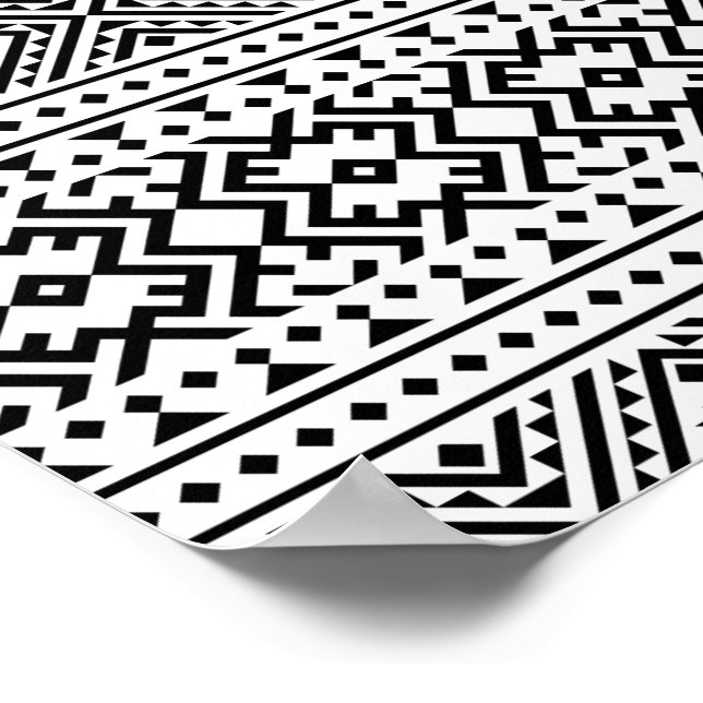 04012020-Stam-etnisk-Mönster-10 Poster (Hörn)