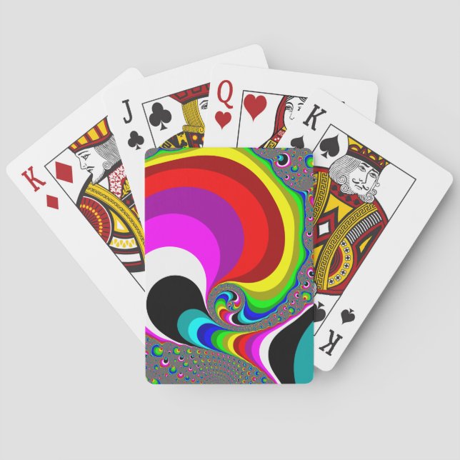 040 Obama - Fractal Art Kortlek (Baksidan)