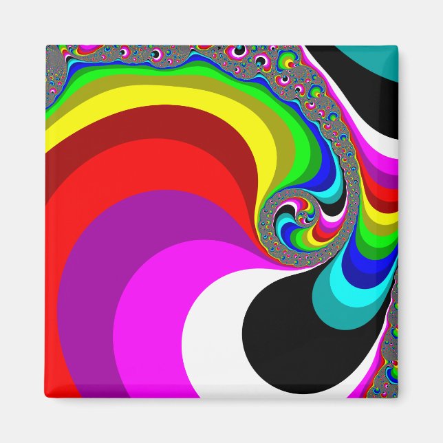 040 Obama - Fractal Art Magnet (Framsidan)