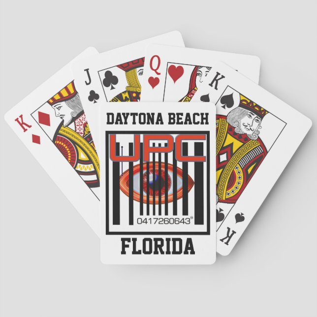 0417260643 UPC "pub kodifierar" Daytona Beach Casinokort (Baksidan)