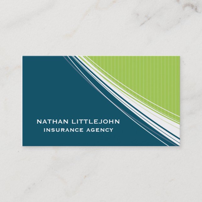 042 Nicole: Bcard - pizzazz v2 Visitkort (Framsida)