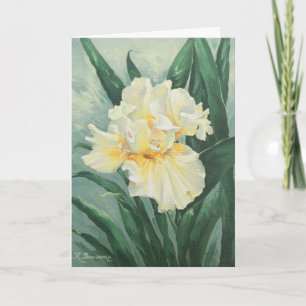 0434 Cream Iris Mors dag-kort Kort