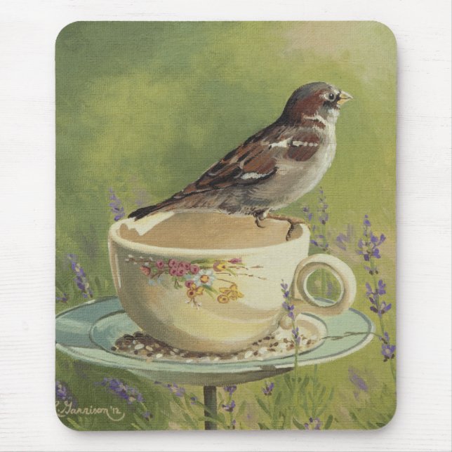 0470 Sparrow Mousepad Musmatta (Framsidan)
