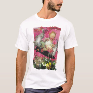 049 - Surfa kaninT-tröja Tee Shirt