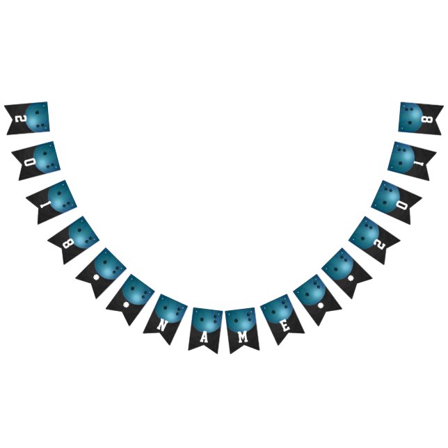 04 av 12 Anpassningsbarna Bowling Ball ThMeed Part Vimplar (Alla)